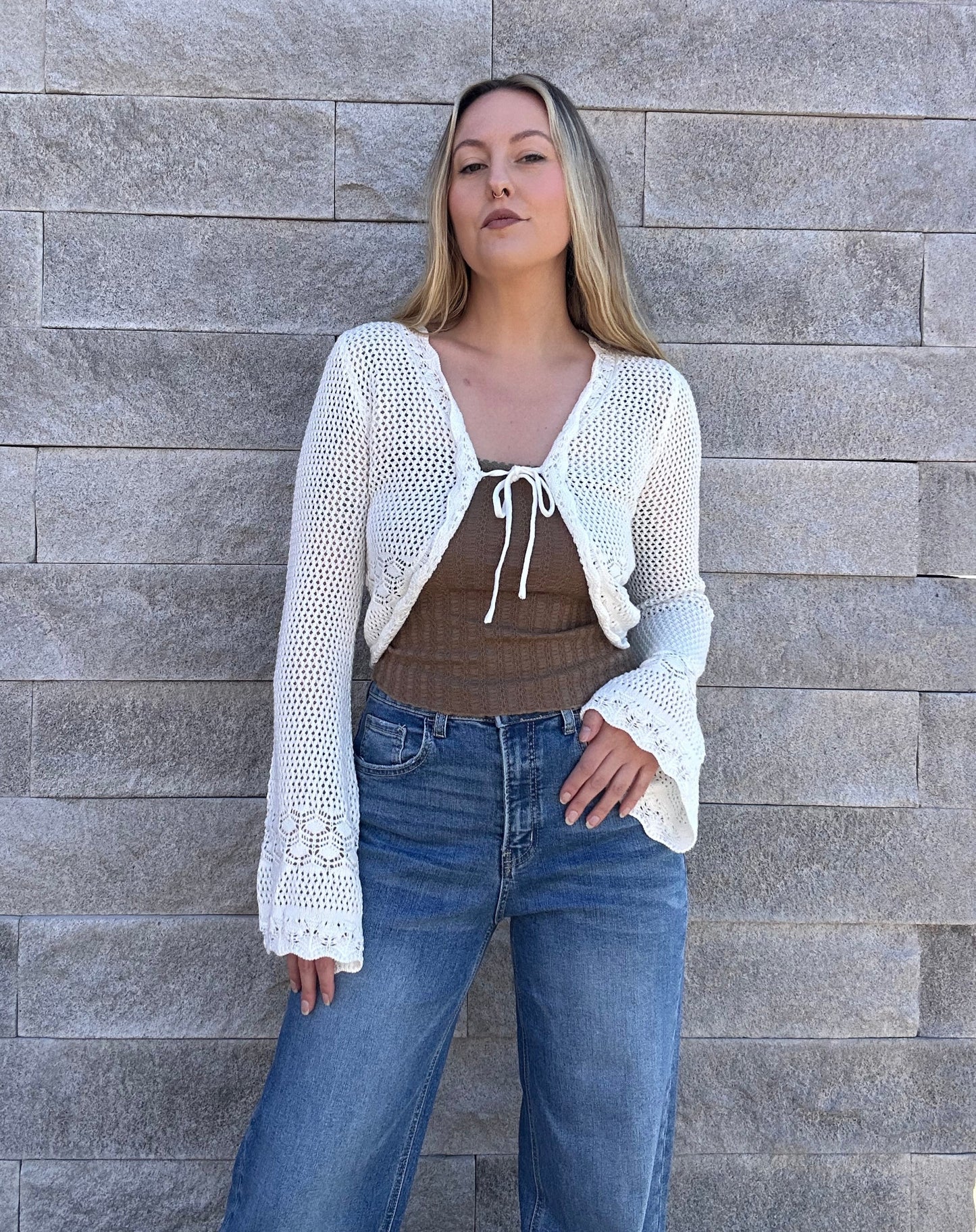 Crochet Bolero Top