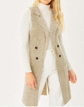 Notched Cardigan