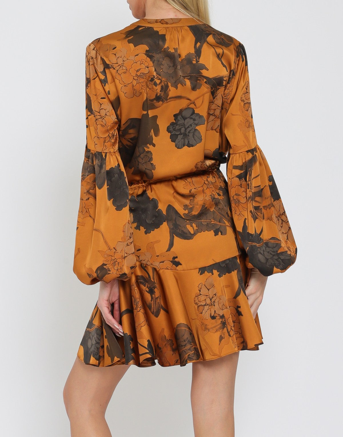 Golden Swing Dress