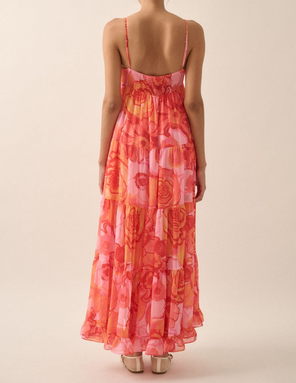 Floral Chiffon Dress