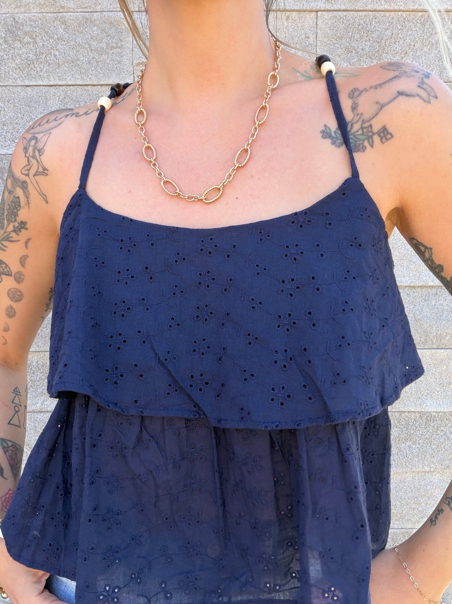 Tiered Floral Top