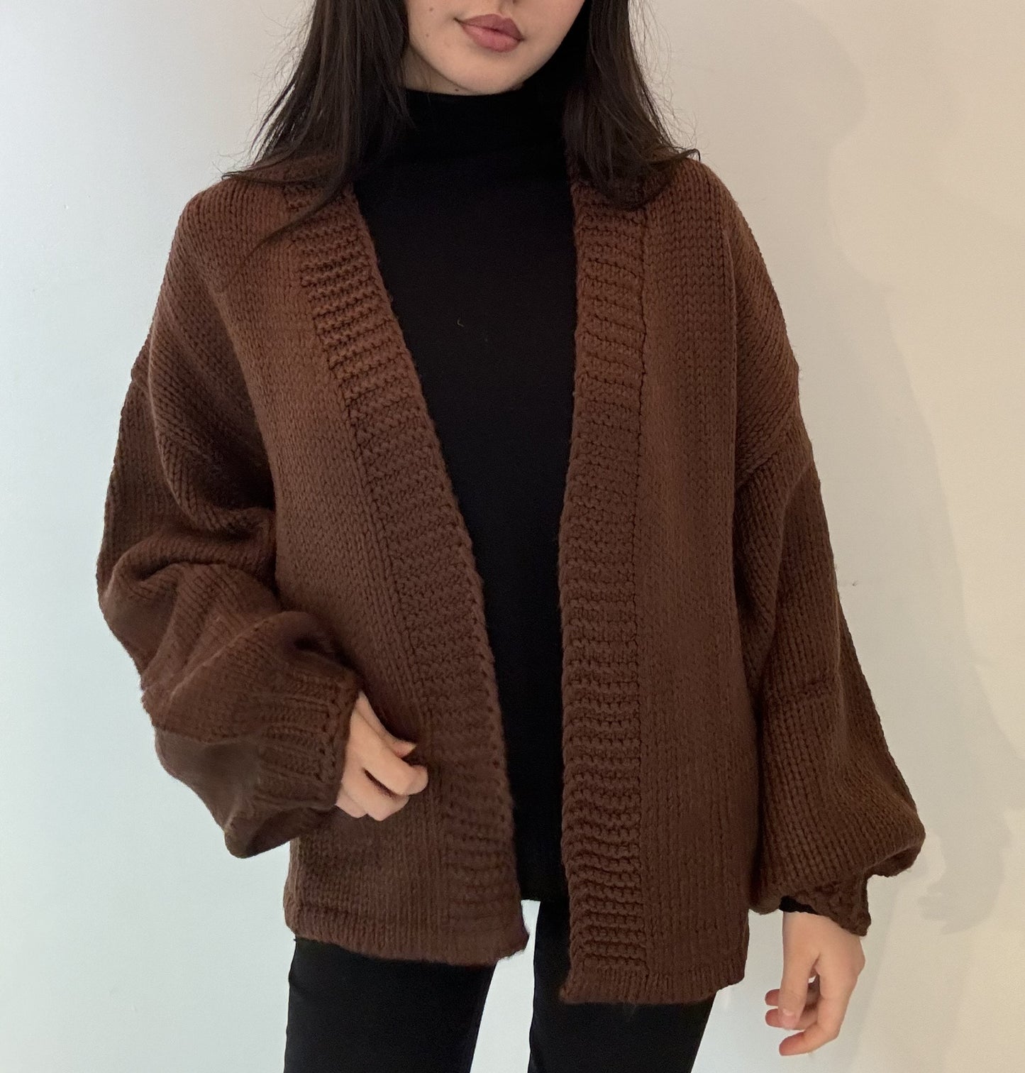 Chocolate Cardigan