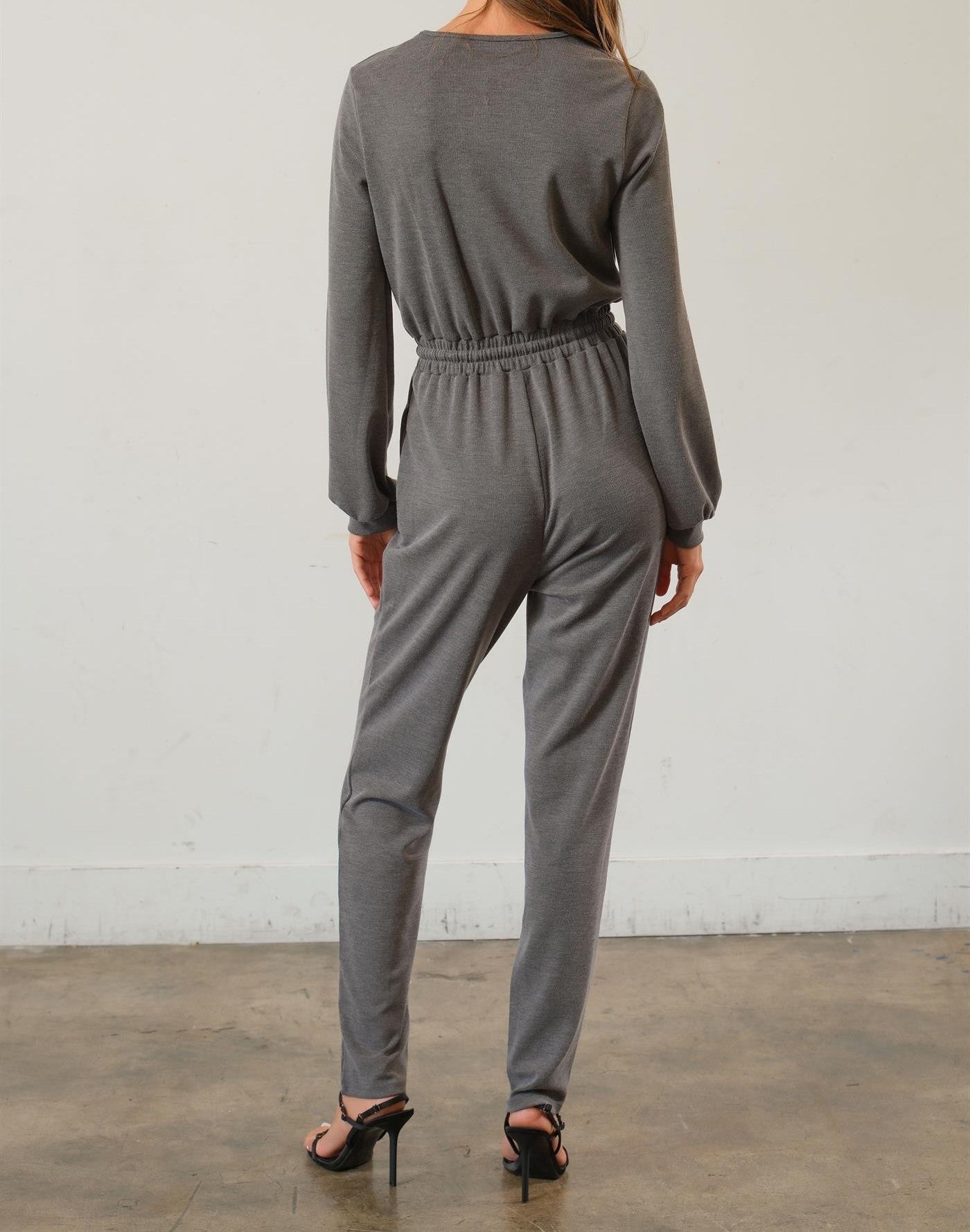 Drawstring Jumpsuit