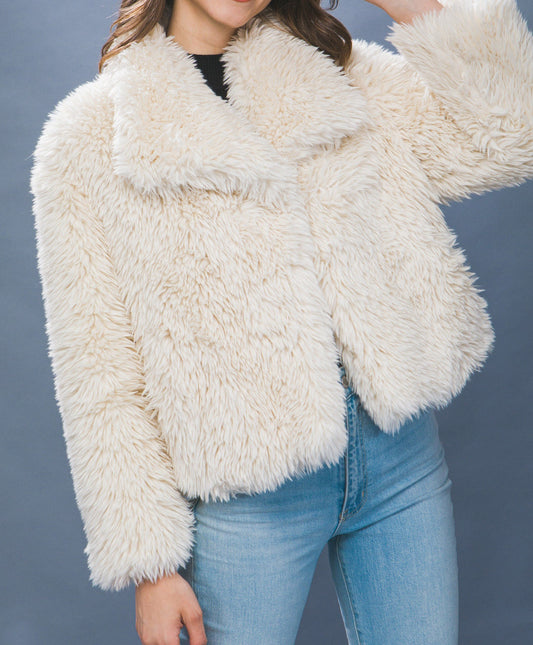 Fur Midi Jacket