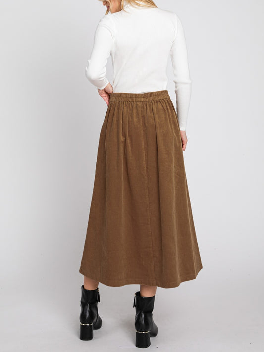 Corduroy Skirt
