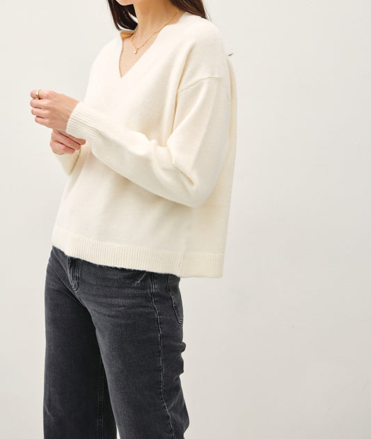 Boxy V Sweater