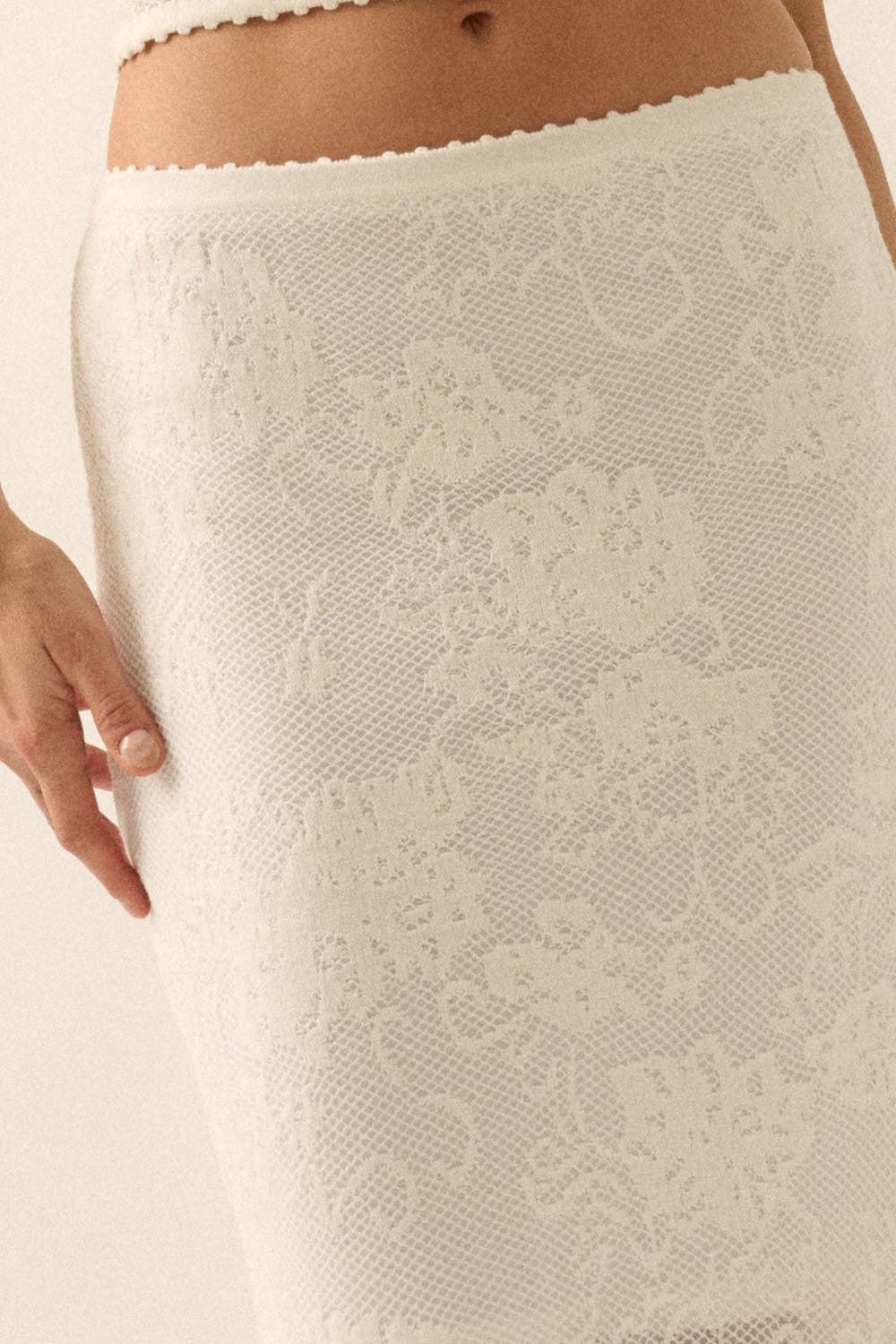 Crochet Lace Skirt