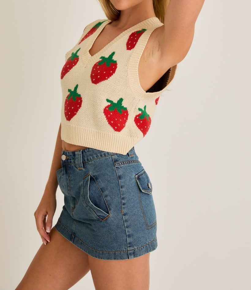 Strawberry Vest