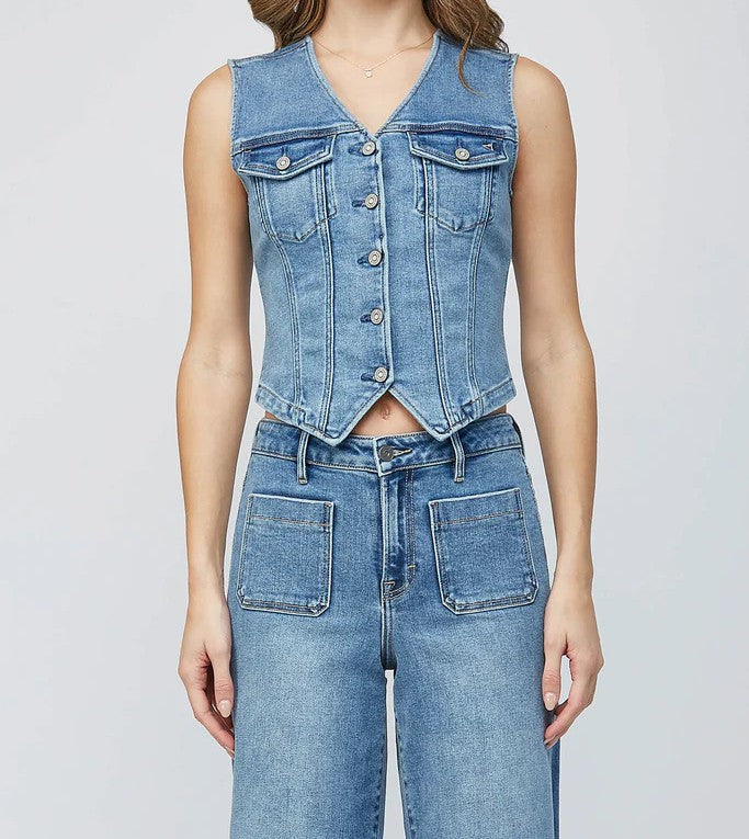 Rebel Denim Vest
