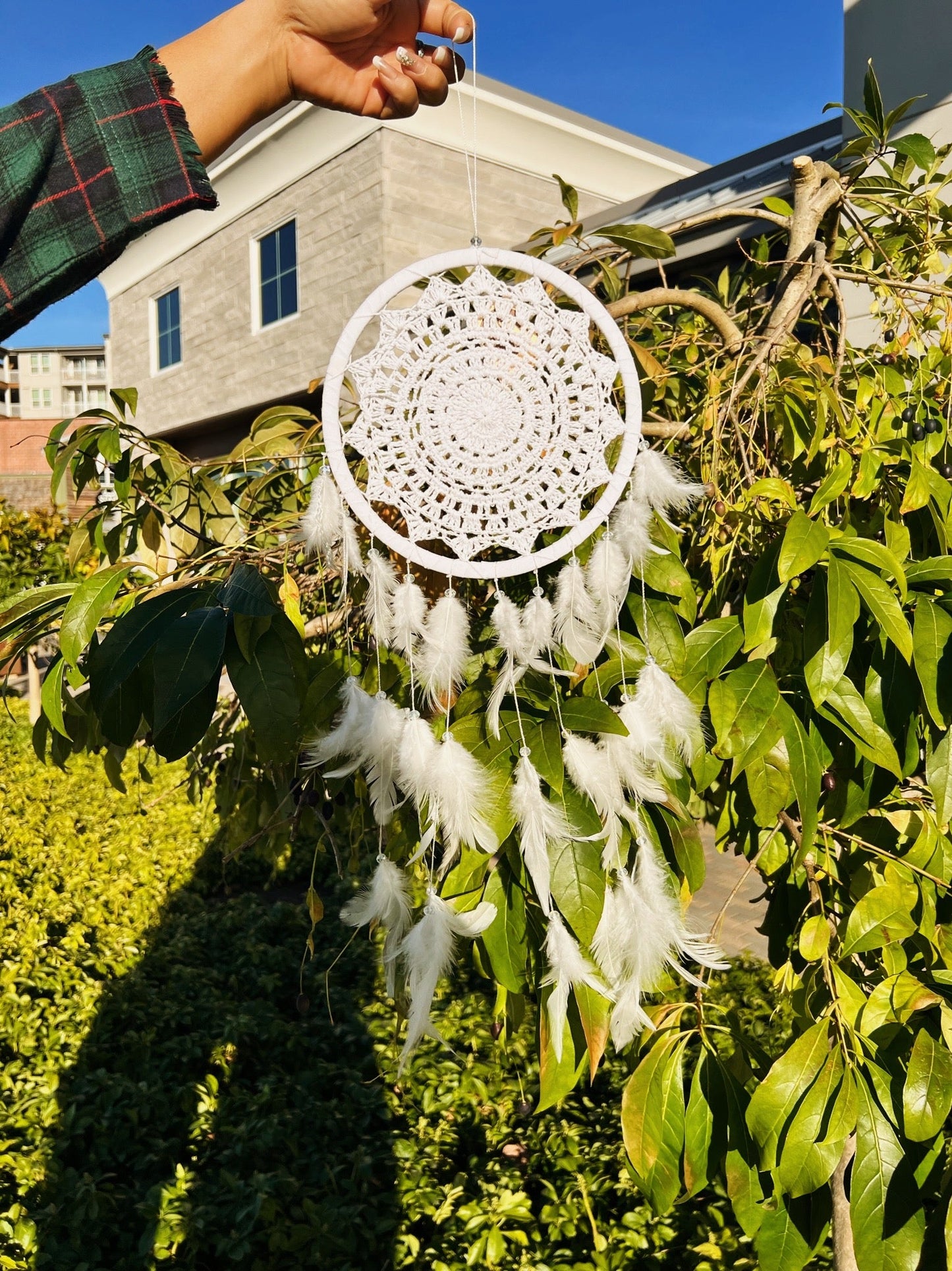 White Dream Catcher