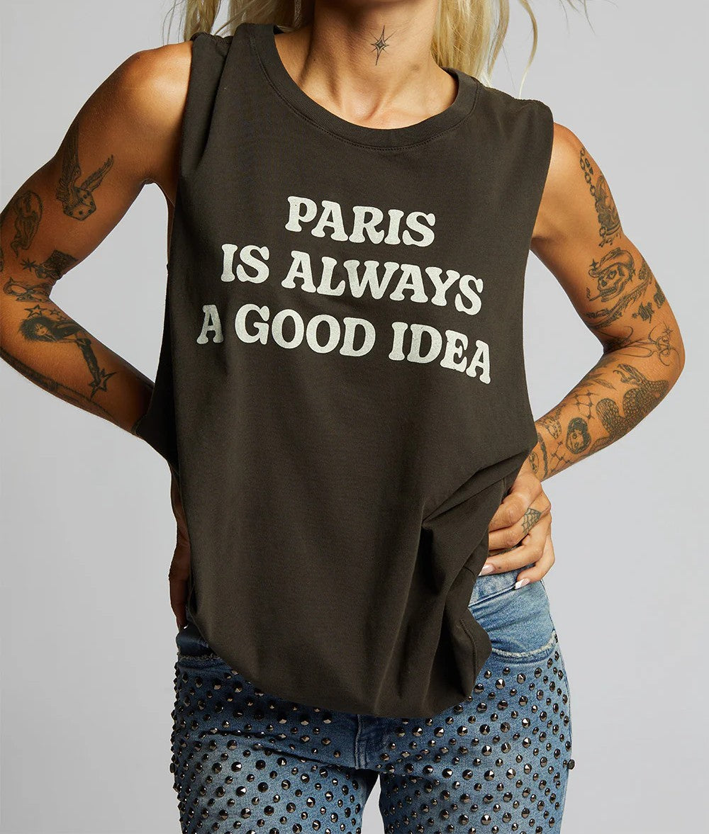 Paris Muscle Tank