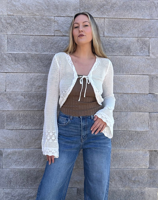 Crochet Bolero Top