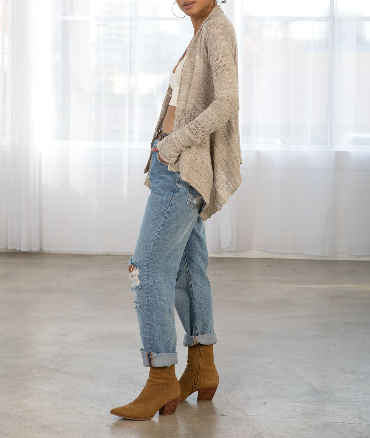 Lurex Cardigan
