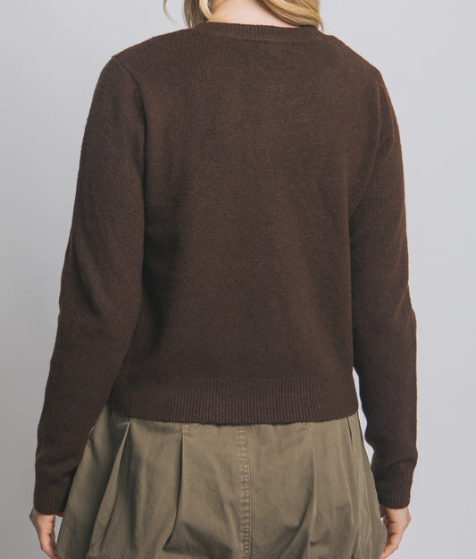 Chocolate Cardigan