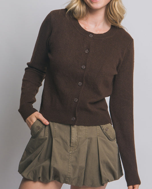 Chocolate Cardigan