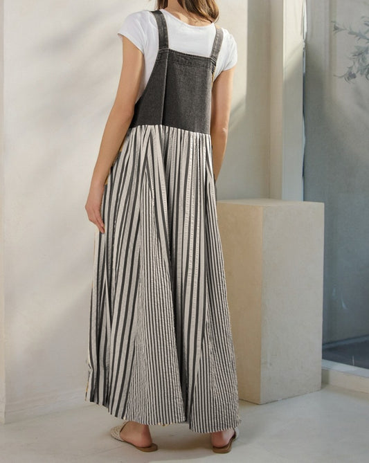 Denim Overall Dress