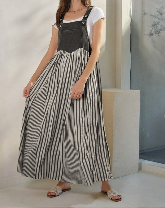 Denim Overall Dress