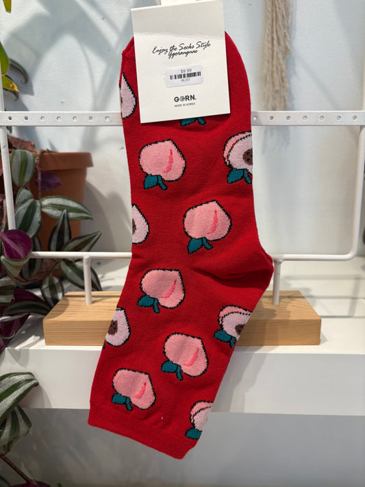 Peach Socks