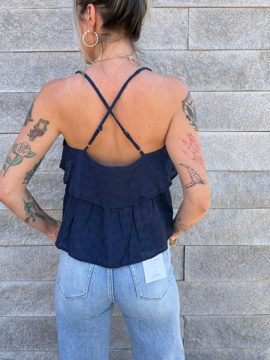 Tiered Floral Top