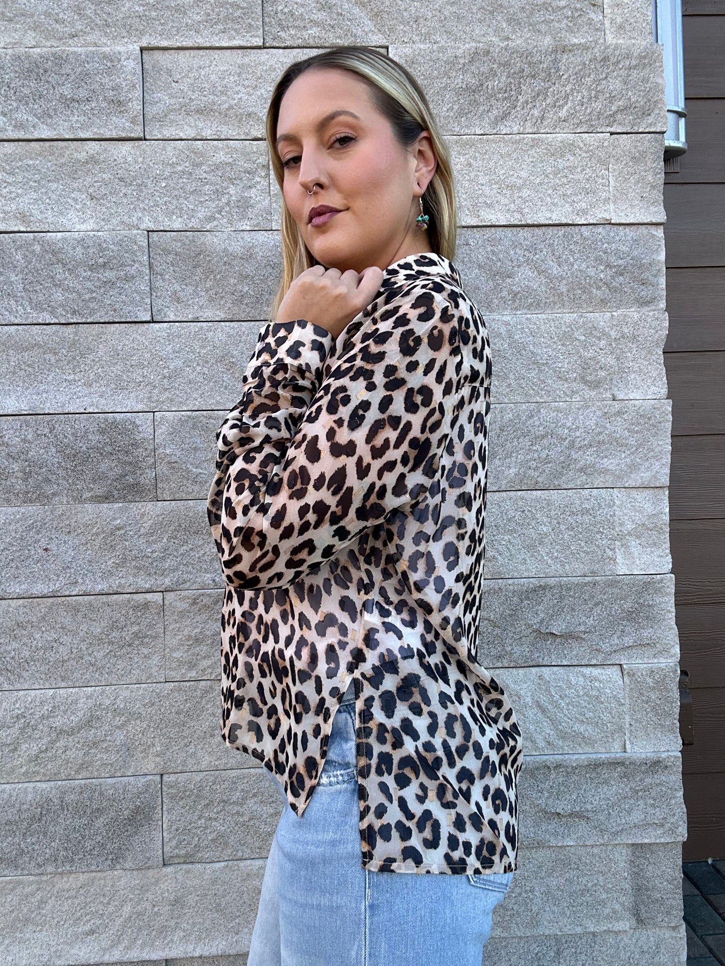 Leopard Top