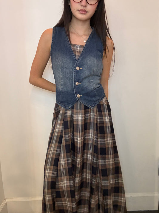 Plaid Dress
