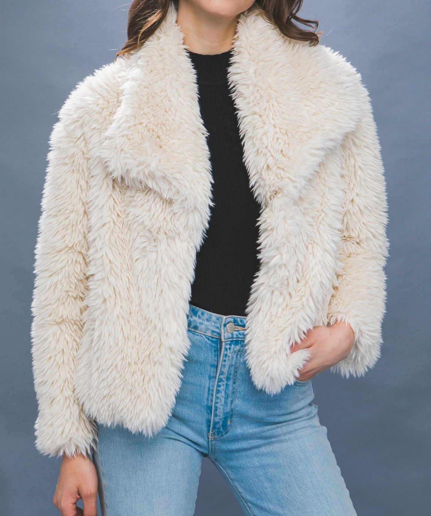 Fur Midi Jacket
