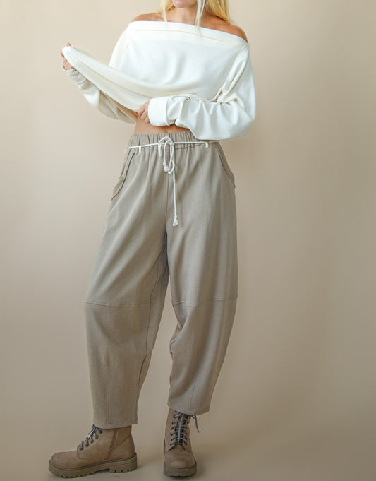 Comfy Barrel Pants
