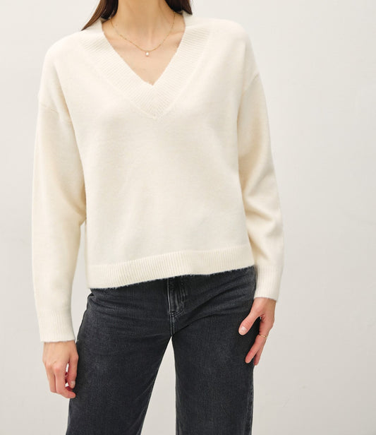 Boxy V Sweater
