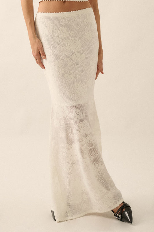 Crochet Lace Skirt