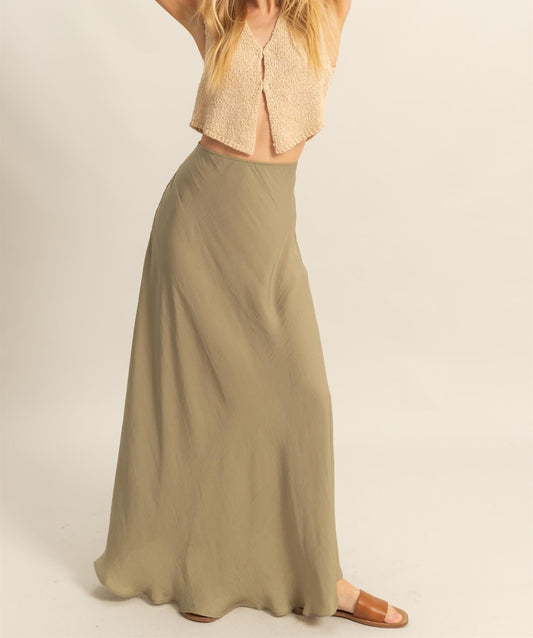 Bea Satin Skirt