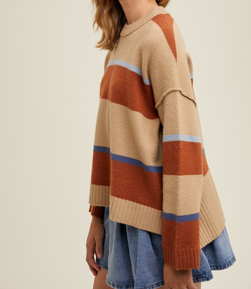 Rustic Wave Sweater