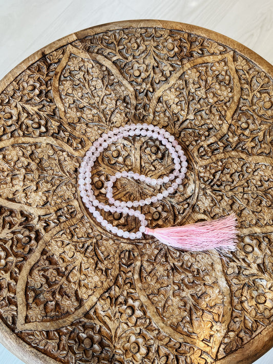 Rose Quartz Prayer Beads