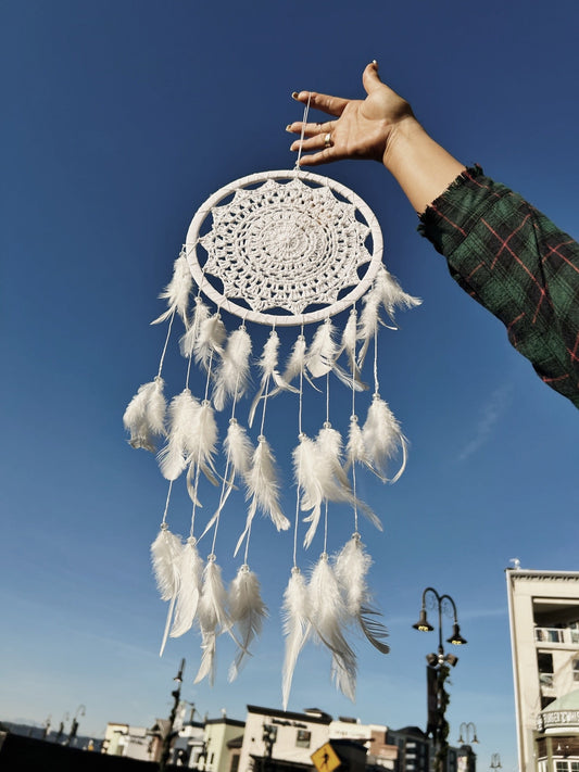 White Dream Catcher